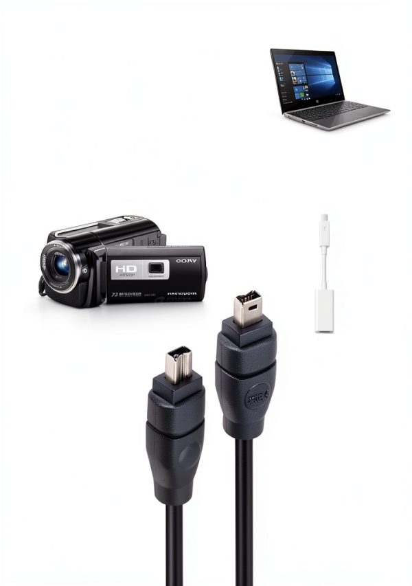 GINTOOYUN FireWire 4 Pin USB Cable-2