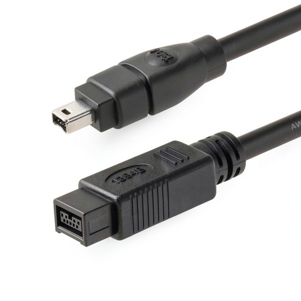 Yeworth FireWire 9-Pin to 4-Pin Cable for PC Mac-3