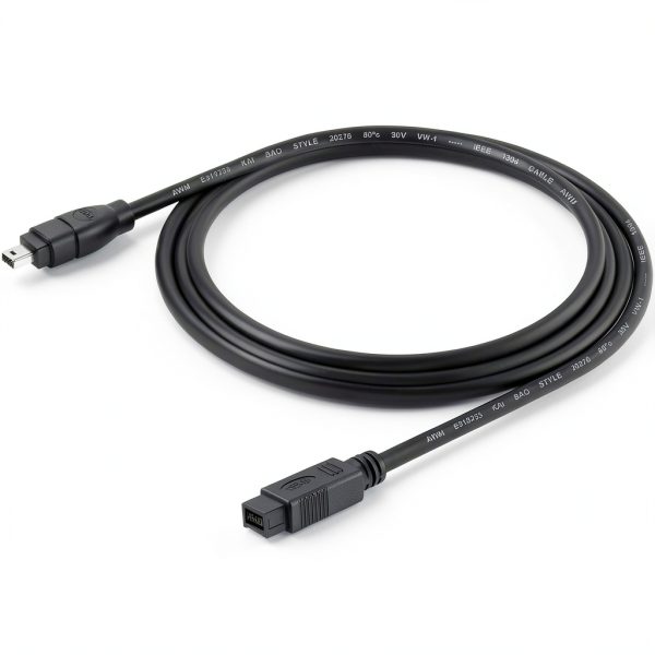 Yeworth FireWire 9-Pin to 4-Pin Cable for PC Mac-1