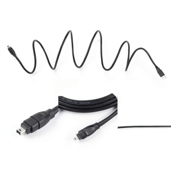 Cuxnoo USB 4Pin Male-to-Male Cable for Computer Digital-4