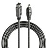 Yeworth FireWire 9-Pin to 4-Pin Cable for PC Mac-0