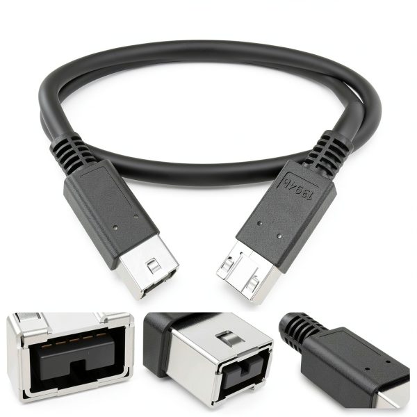 LUKFOCAB 9 to 9 Pin Firewire 800 Cable-3