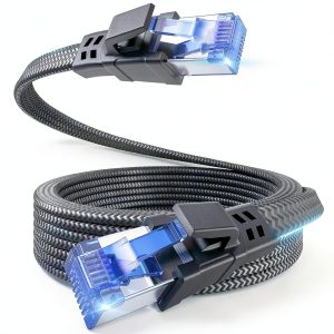 Cat 8 Ethernet Cable 15FT by EWIND-0