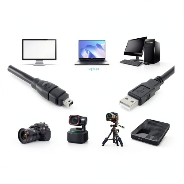 Cuxnoo USB 4Pin Male-to-Male Cable for Computer Digital-2