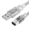 Firewire to USB Cable wtyixs 6Pin PCIe-6