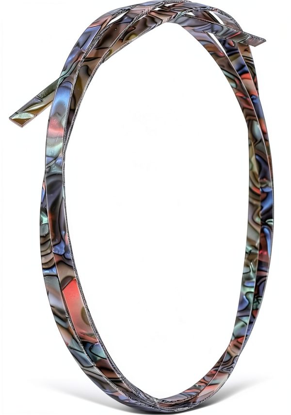 Electric Guitar Binding Strip Multi Plastic-3