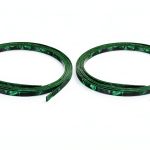 Green Plastic Guitar Binding Strip 1650mm x 5mm x 1.5mm - Durable Trim-0