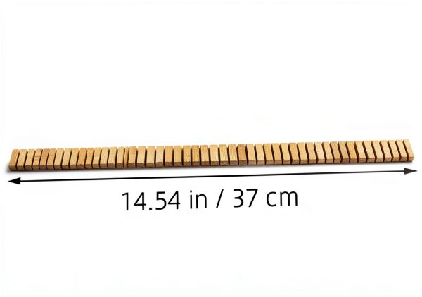 Guitar Binding Strips MusicGear Beige Wood Trim-1