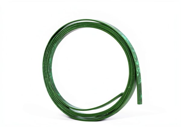Green Plastic Guitar Binding Strip 1650mm x 5mm x 1.5mm - Durable Trim-2