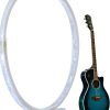 Guitar Binding Purfing by Bnineteenteam Celluloid White-3