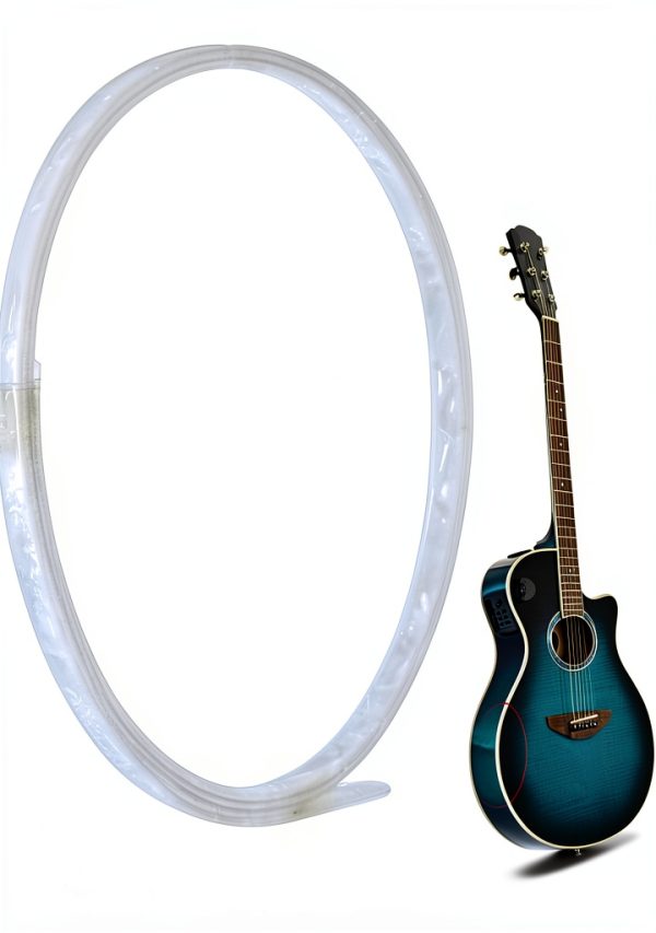 Guitar Binding Purfing by Bnineteenteam Celluloid White-3