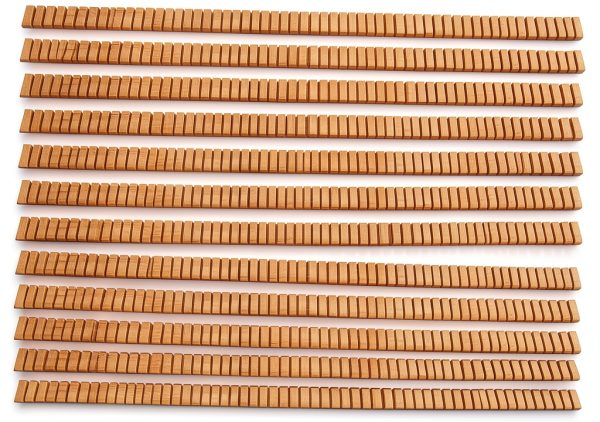 Guitar Binding Strips MusicGear Beige Wood Trim-0