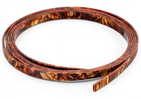 Guitar Binding MEA Plastic Trim Light Brown 1650x6x1.5mm-0