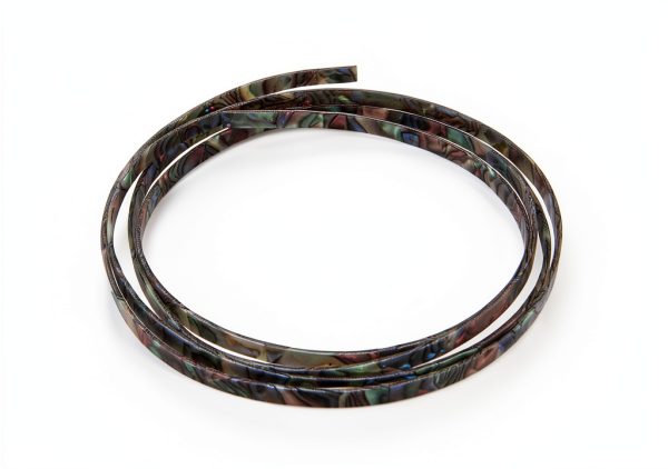 Acme Guitar Binding Purfling Strips Black Plastic 1650mm x 6mm x 1.5mm-4