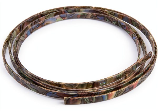 Acme Guitar Binding Purfling Strips Black Plastic 1650mm x 6mm x 1.5mm-1