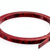 MECCANIXITY Guitar Binding Plastic Strip 1650x6x1.5mm Burgundy 2 Pack-1