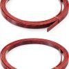 MECCANIXITY Guitar Binding Plastic Strip 1650x6x1.5mm Burgundy 2 Pack-0